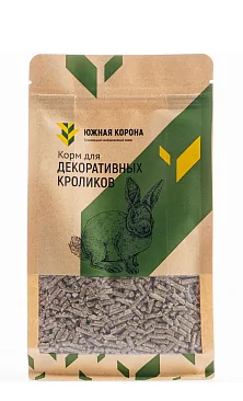 Полнорационный комбикорм для грызунов  КОРМ ДЛЯ ДЕКОРАТИВНЫХ КРОЛИКОВ
