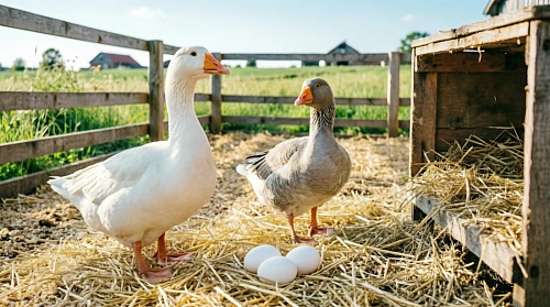 Яйценоскость гусей: от чего зависит и как повысить продуктивность